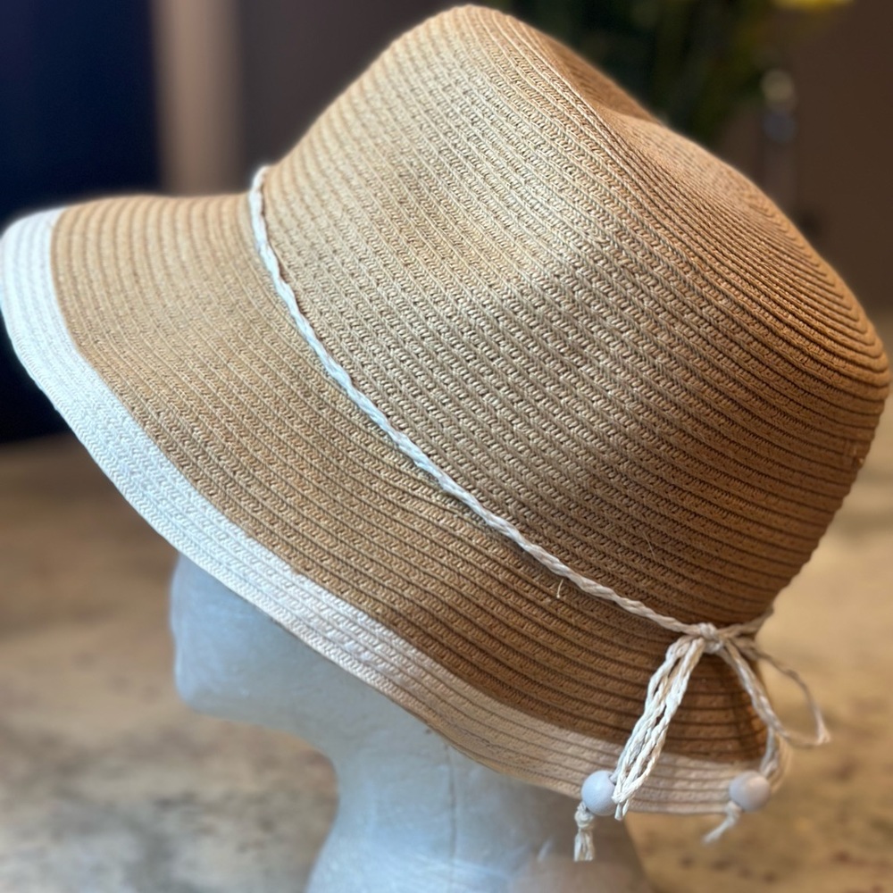 August Hat Company Wide Brim Sun Hat NWOT
